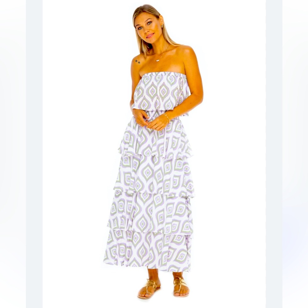 Skemo Java Tier Dress Size Small